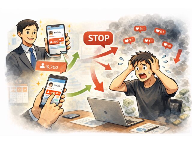 SNS運用会社に依頼